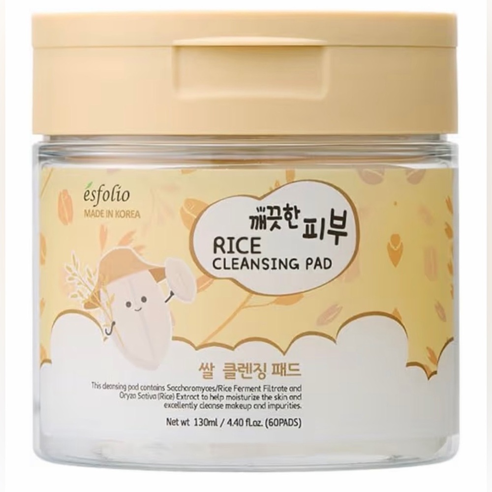 Esfolio K-Beauty Rice Cleansing Pad
